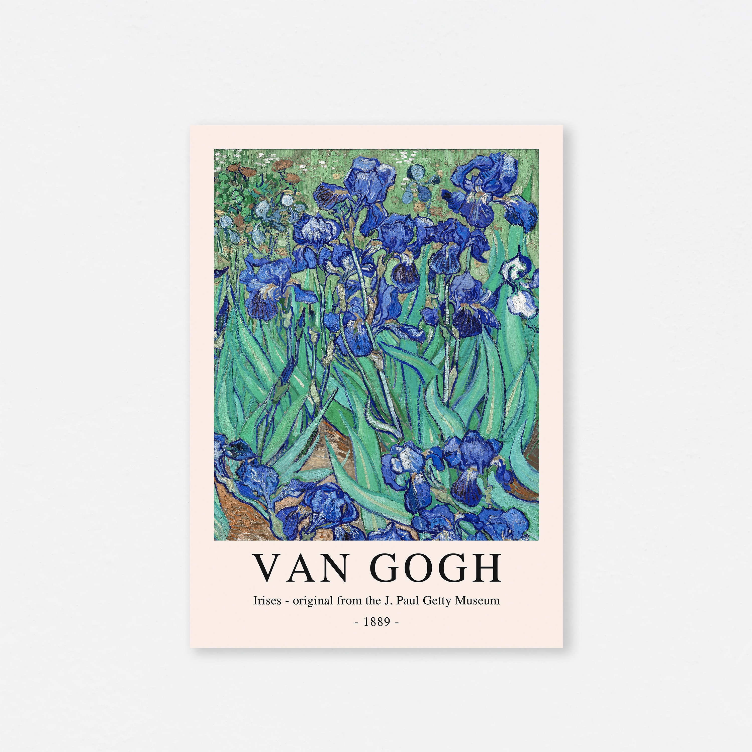3dRose Ht_155630_3 Irises By Vincent Van Gogh 1889 - View #12