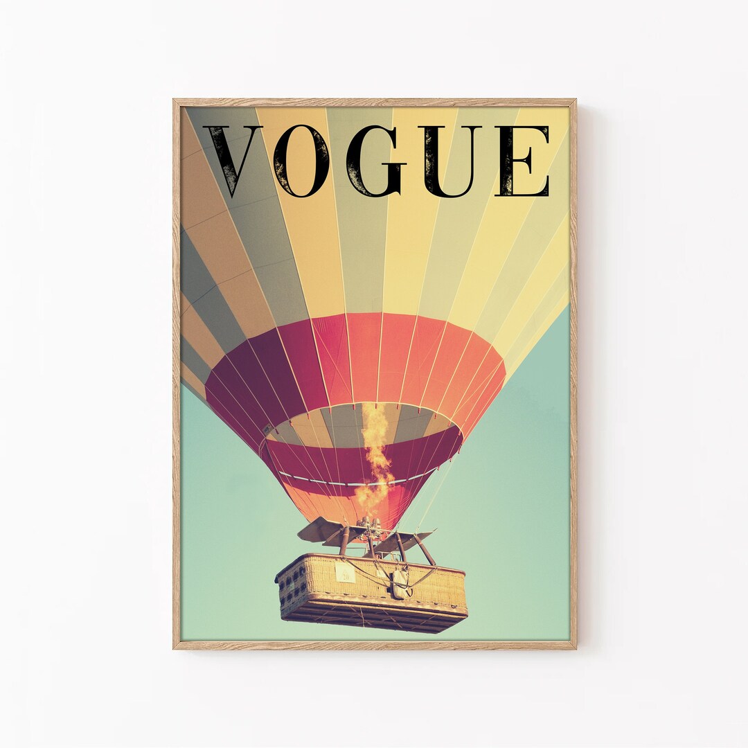 Vogue Cover Poster Vogue Poster Vogue Inspired Art Print - Etsy