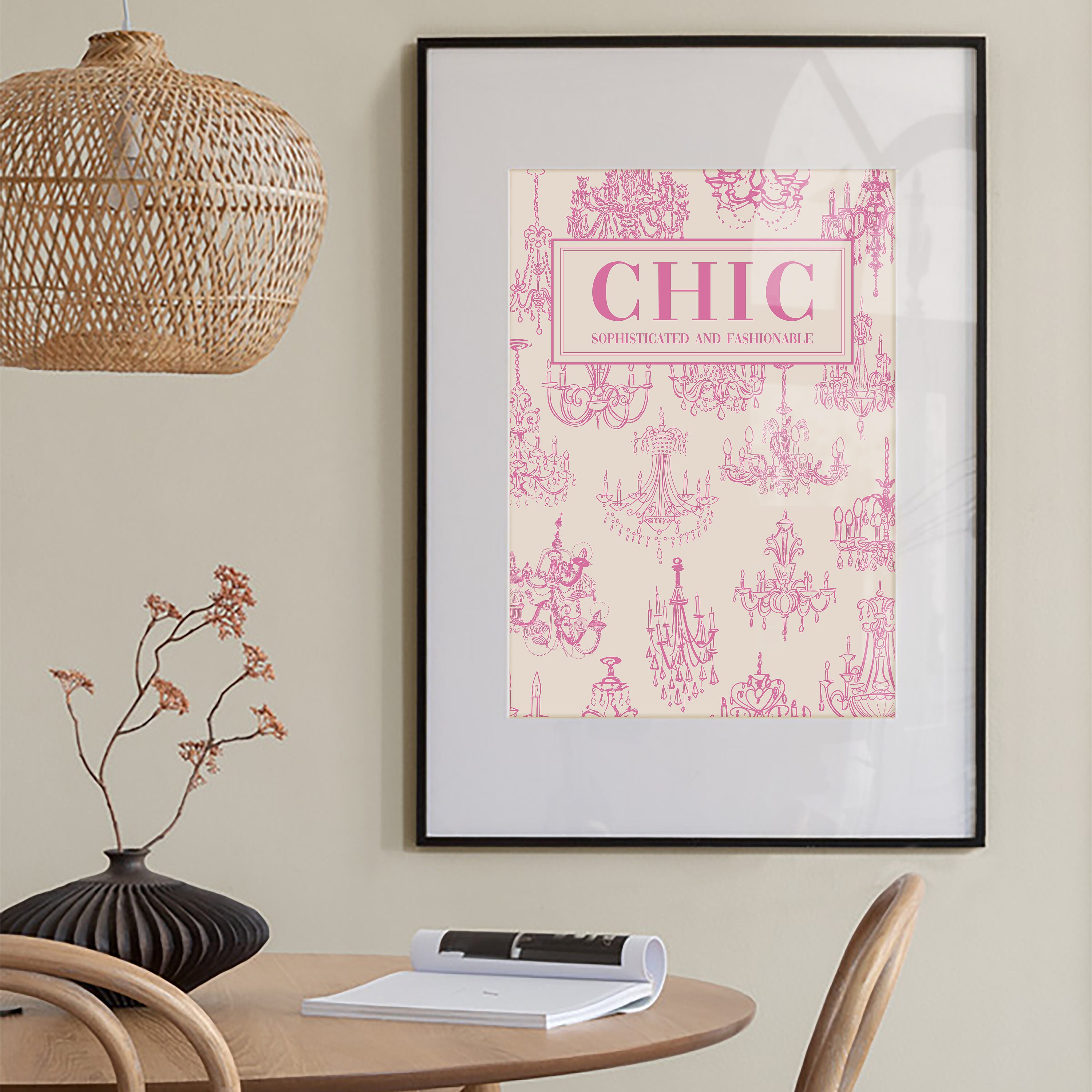 Retro Wall Decor, Vogue Poster, Vogue Wall Art, Trendy Retro Print