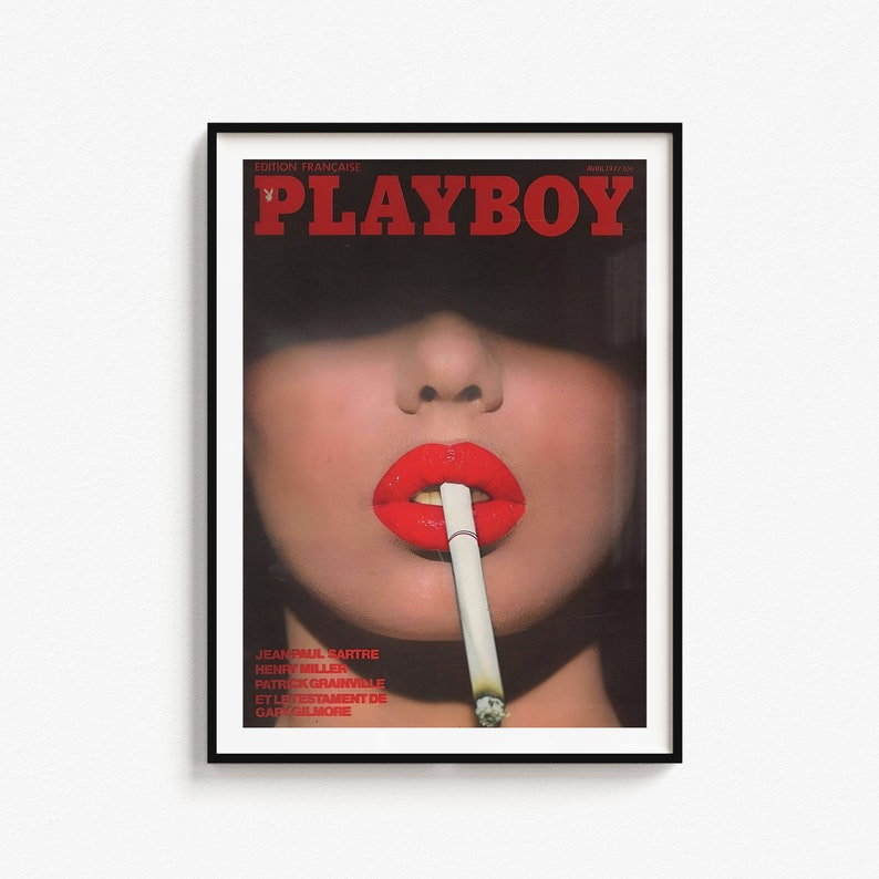 Playboy April 1977 Playboy Magazin Posters Souvenirs Etsy