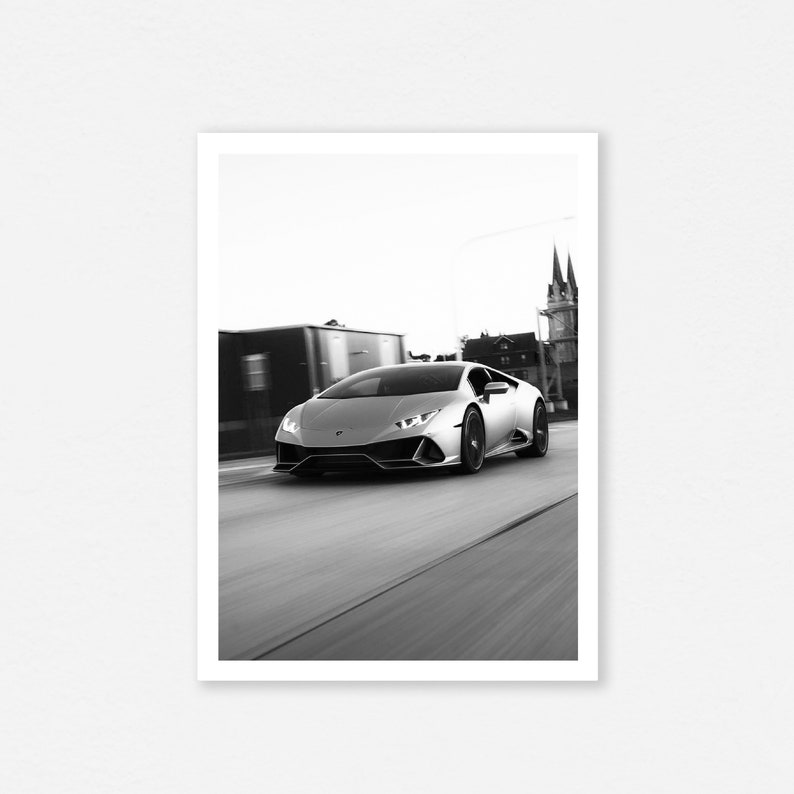 Poster, Huracan, Super Sports Car, Sports Car