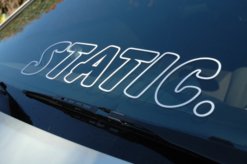 Static Car Banner Lowered Car Banner JDM Car Banner Etsy