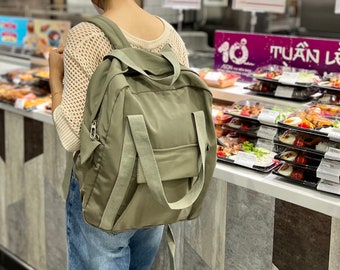Cute Backpack | Kawaii Backpack | Large Capacity Backpack | Nylon Backpack | Teens Backpack | Everyday Backpack | Laptop Backpack | Ita Bag
