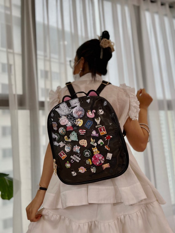 High Quality Girl PU Leather Animal Bag Pins Display Custom Ita Backpack -  China Custom Ita Bag and Ita Backpack price