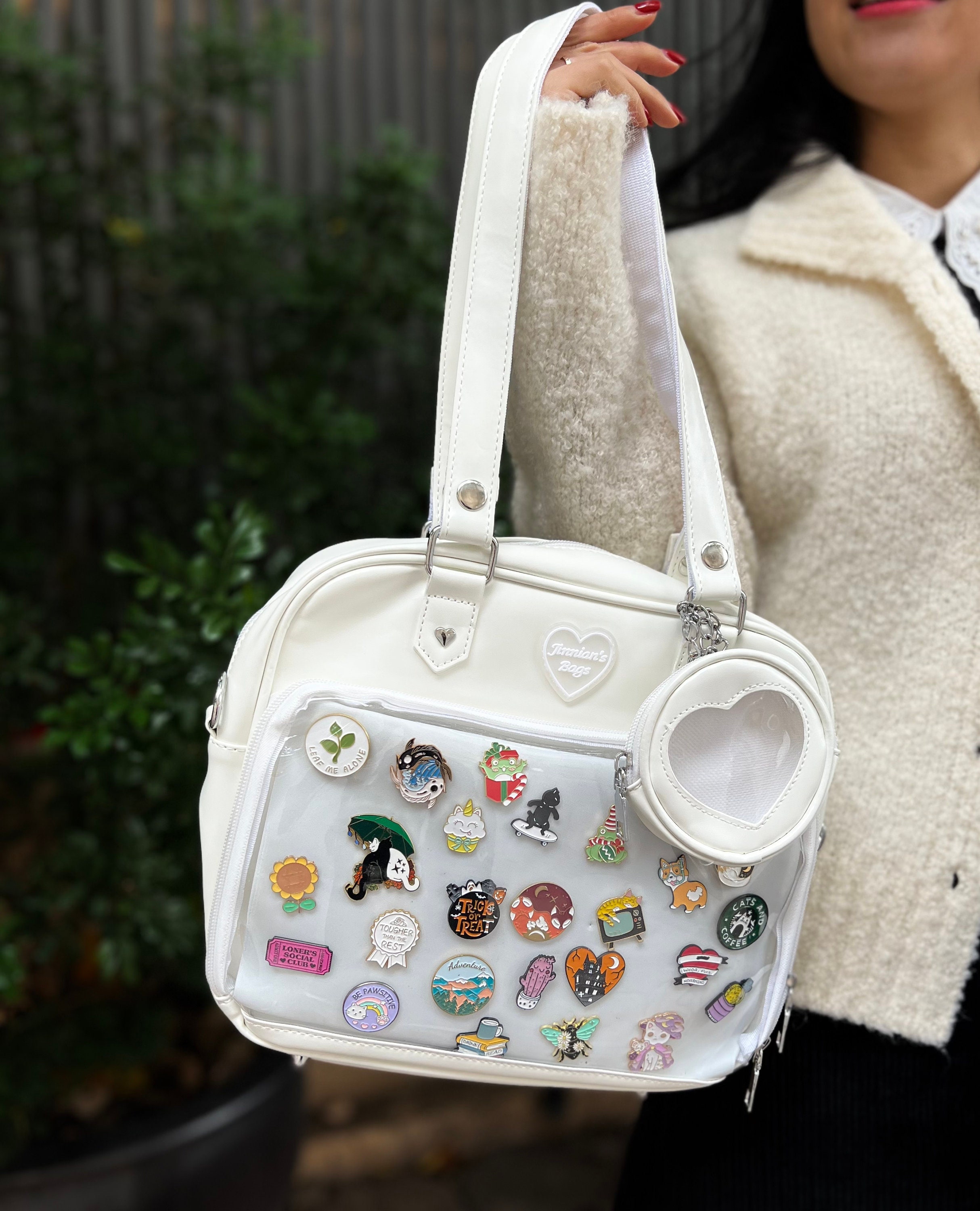 Bowknot Candy Color Pins Display Backpack Bag – Ita Bag Shop
