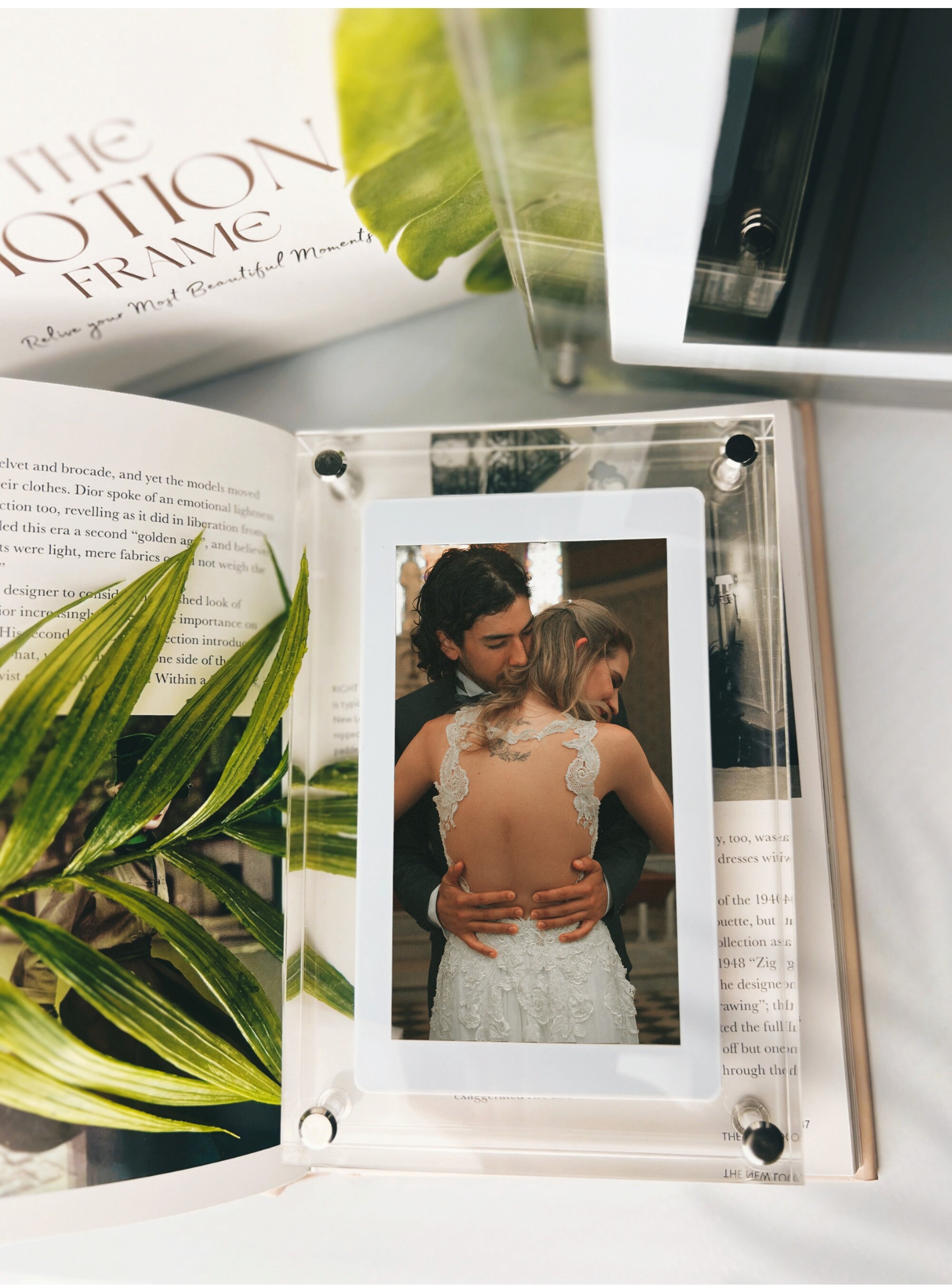 Acrylic Customizable Motion Video Frame Full HD Infinite Etsy