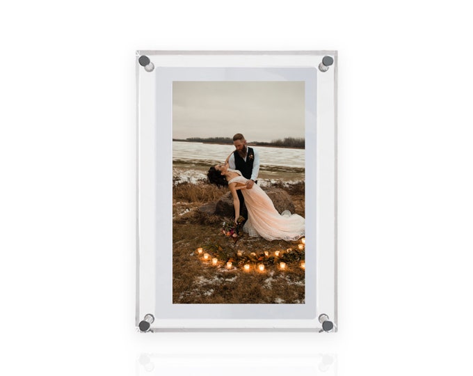 Acrylic Customizable Motion Video Frame Full HD Infinite Video/picture