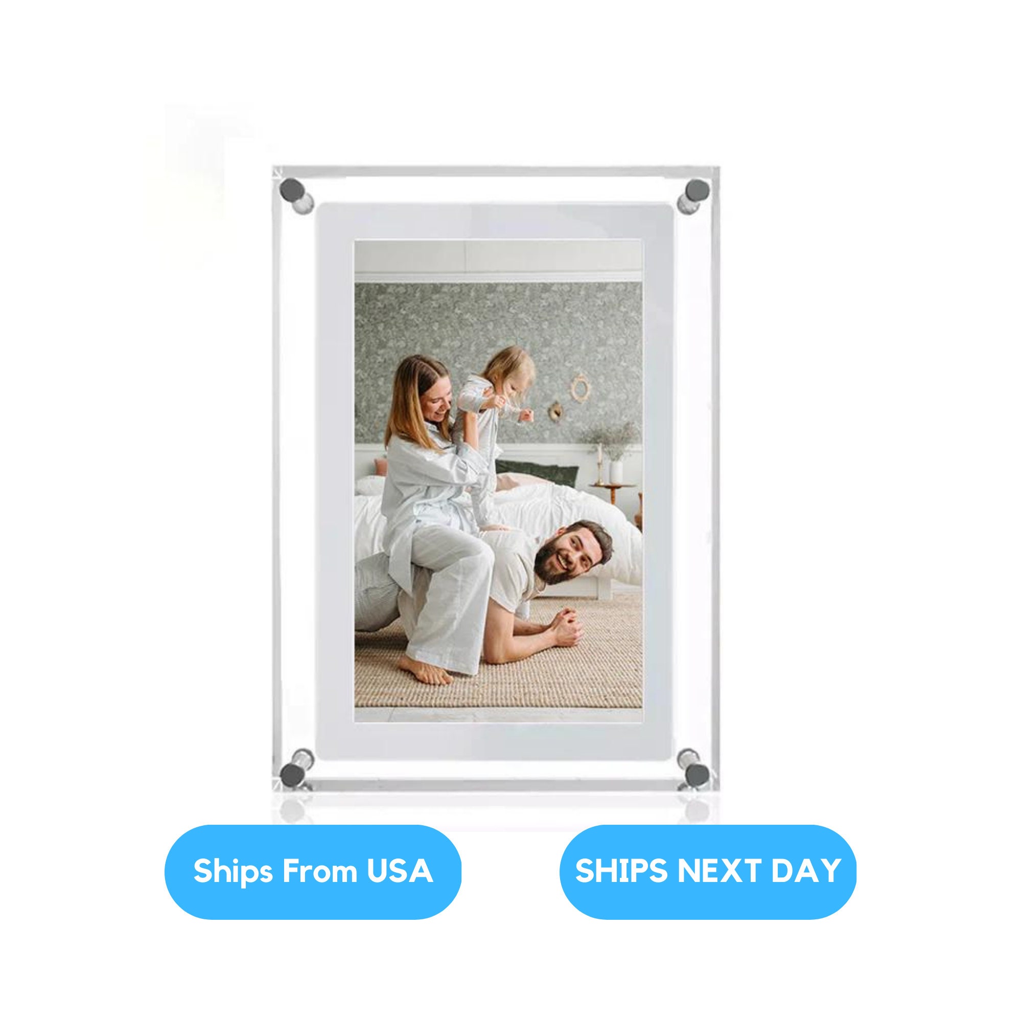Acrylic Customizable Motion Video Frame Full HD Infinite Etsy
