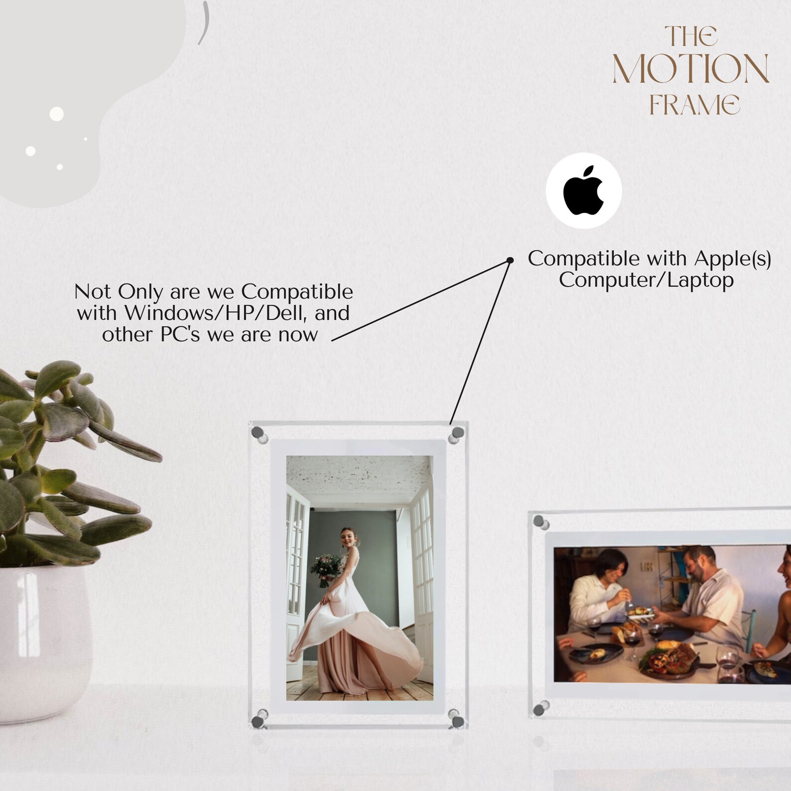 Acrylic Customizable Motion Video Frame Full HD Infinite Etsy