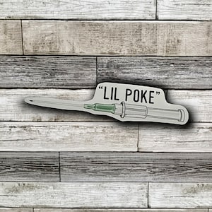 EMS IV “Lil Poke” Vinyl Water Resistant Sticker
