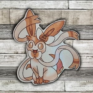 Holographic Sylveon Halloween Sticker