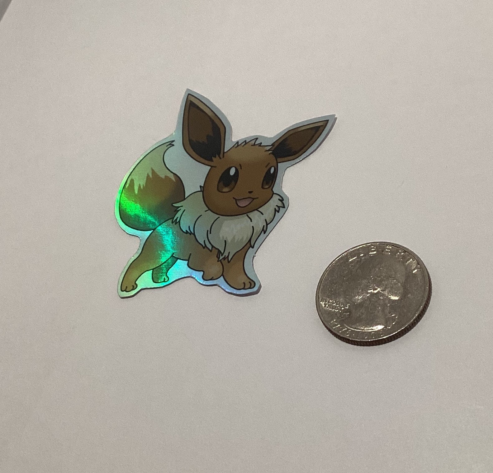 Pellicola Adesiva In Vinile Pikachu Ed Eevee – Decal Oro Per IPhone, Laptop, Console