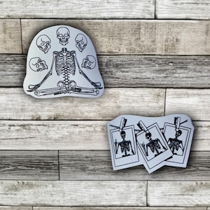 Vinyl Skeleton Stickers *READ DESCRIPTION*