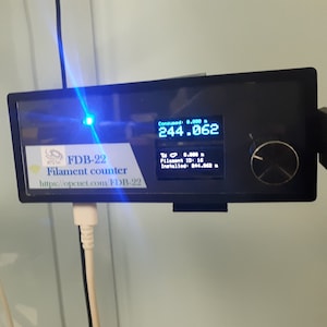 Filament consumption counter/tracker for 3D printers - FDB-22 V3-Pro