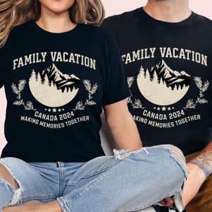 Mountain Vacation Shirt, Personalized Family Shirt, Family Camping Shirt, Custom Family Vacation Shirts, Family Vacation Shirt,Camping Shirt