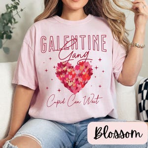 Galentines Day Gifts, Galentines Day Shirt, Galentine Gang Funny Valentines Day Tshirt, Valentine Gift for Best Friend Valentines Day Gifts