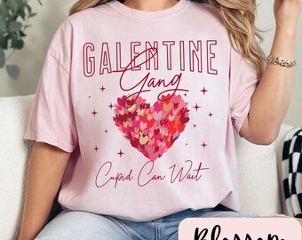Galentines Day Gifts, Galentines Day Shirt, Galentine Gang Funny Valentines Day Tshirt, Valentine Gift for Best Friend Valentines Day Gifts