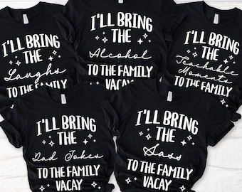 Custom Family Vacation Shirts, Matching Family Vacay Shirts, Most Likely to Tee, Family Matching Tee, Summer Vacation Shirt, Camping Shirts