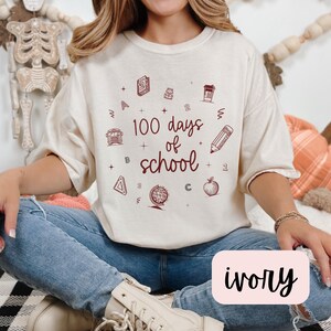 100 Days of School Shirt, 100 Day Shirt, 100th Day Of School Celebration,100th Day Student Shirt,Back to School Shirt, Gift For Teacher