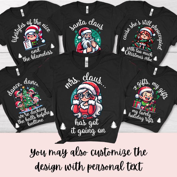 The Cute Elf - Funny Matching Family Group Christmas Gifts T-Shirt The Cute Elf - Funny Matching Family Group Christmas Gifts T-Shirt