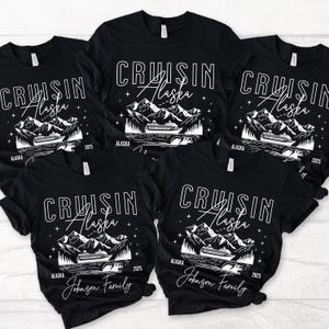 Custom Alaska Cruise Shirt, Alaska Cruise Shirt,Custom Family Cruise Shirts, Family Matching Cruise Shirt, Group Cruise T Shirt,Group Cruise