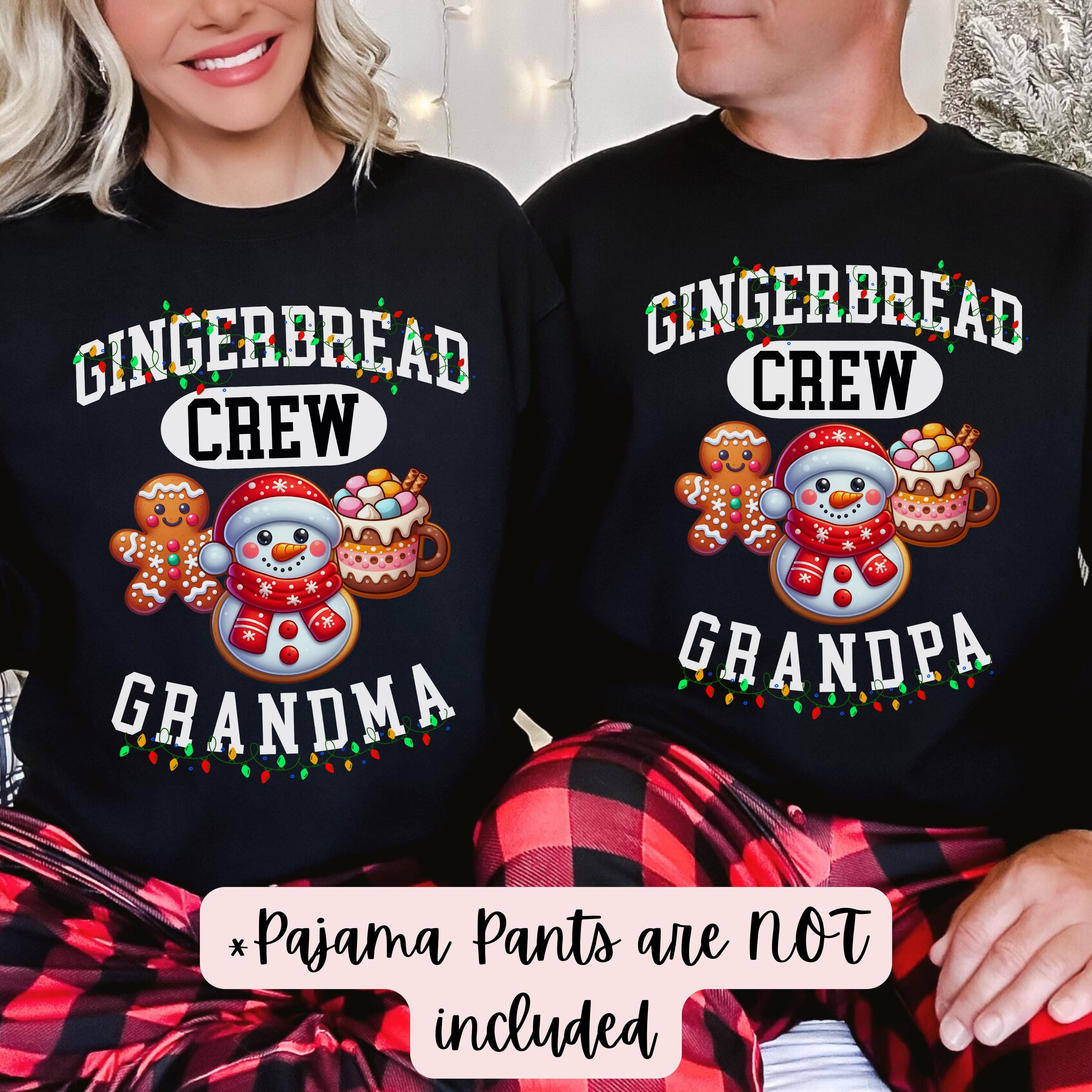 Gingerbread Crew Family Group Gingerbread Crew Christmas Shirt,matching Christmas ...
