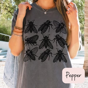 Cicada Shirt 2024 Cicada Reunion Tee,Funny Cicada concert T-shirt,Bug Humor Insect Tee Shirt,Nature Lover Gift,Year of the Cicadas Shirt