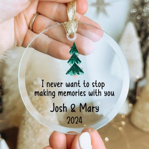 First Christmas Married Ornament,Mr Mrs Ornament,Personalized Wedding Gift,Newlywed Christmas Gift,Our First Christmas Ornament,wedding gift