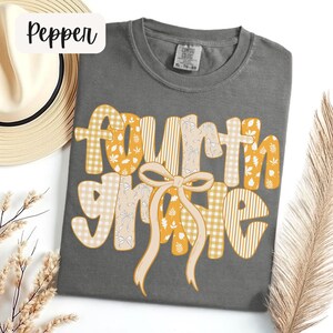 Comfort Colors Fourth Grade Teacher Shirts,Teacher Team Shirt,Fourth Grade Team, Fourth-Grade Teacher,4th Grade TShirt,Back to School Shirts