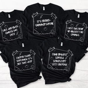 Matching Funny Gen Z Last Day of School Teacher Shirts, Funny Gen Z Teacher Team Shirts, Teen Slang Last Day of School Teacher Group Shirts