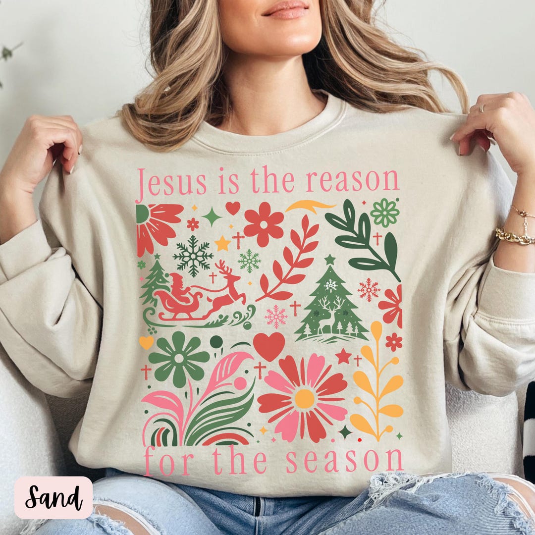 Jesus is the Reason Sweatshirt main image 0