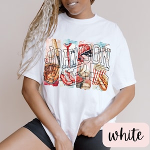 Chemise de maman de baseball personnalisée, chemise de maman de baseball surdimensionnée, chemise de numéro de baseball personnalisée, cadeau de baseball, t-shirt de fan de baseball, t-shirt de maman de sport