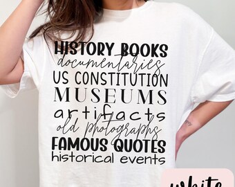 History Words Trendy Shirt,History Is My Jam Shirt,history teacher shirt,social studies shirt,history shirt,history teacher gift,history tee