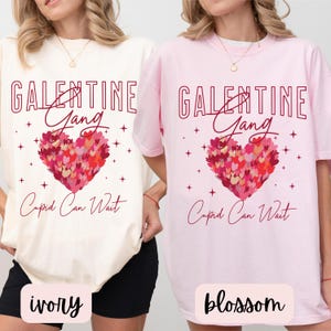 Galentines Day Gifts, Galentines Day Shirt, Galentine Gang Funny Valentines Day Tshirt, Valentine Gift for Best Friend Valentines Day Gifts