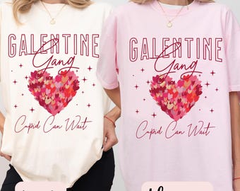 Galentines Day Gifts, Galentines Day Shirt, Galentine Gang Funny Valentines Day Tshirt, Valentine Gift for Best Friend Valentines Day Gifts