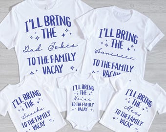 Custom Family Vacation Shirts, Matching Family Vacay Shirts, Most Likely to Tee, Family Matching Tee, Summer Vacation Shirt, Camping Shirts