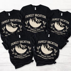 Mountain Vacation Shirt, Personalized Family Shirt, Family Camping Shirt, Custom Family Vacation Shirts, Family Vacation Shirt,Camping Shirt