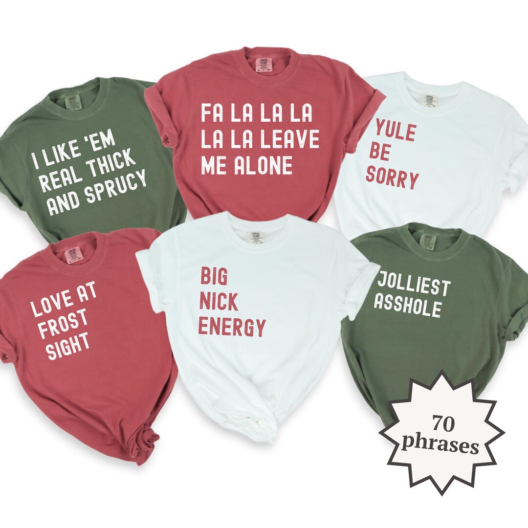 70 Funny Christmas Quotes Xmas Family Matching Pajamas Inappropriate ...