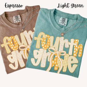 Comfort Colors Fourth Grade Teacher Shirts,Teacher Team Shirt,Fourth Grade Team, Fourth-Grade Teacher,4th Grade TShirt,Back to School Shirts