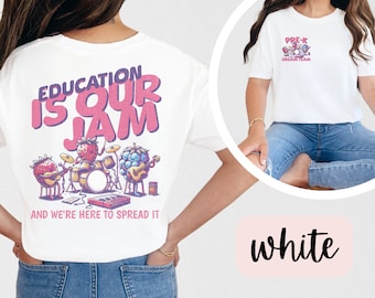 Custom Kindergarten Teacher Shirt, Kindergarten Best Team Shirt, Kindergarten Teacher Gift, Kindergarten Tshirt For Teacher Team Crew Squad