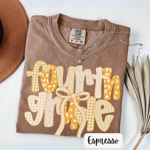 Comfort Colors Fourth Grade Teacher Shirts,Teacher Team Shirt,Fourth Grade Team, Fourth-Grade Teacher,4th Grade TShirt,Back to School Shirts