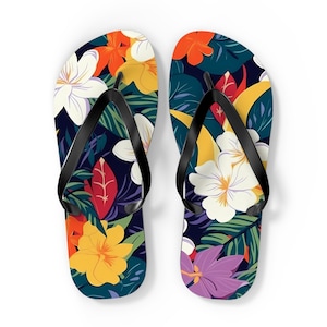 Hawaiian Flip Flops, Flip Flops for Summer, Summer Vacation Shoes, Shoes for going on Vacation, Sandals for Summer, Sandals for Hawaii