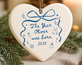Baby's First Christmas Bauble Gifts,Baby 1st Christmas Decoration, Baby Newborn Gifts,Unique Babys First Christmas Gifts,Xmas Gifts for Baby