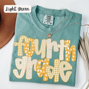 Comfort Colors Fourth Grade Teacher Shirts,Teacher Team Shirt,Fourth Grade Team, Fourth-Grade Teacher,4th Grade TShirt,Back to School Shirts