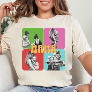 Custom Retro Girl friend T-Shirt,Shirt With Girlfriend Face,Custom Photo Vintage Shirt,Custom Your Own Picture Idea,Graphic Wife Husband Tee