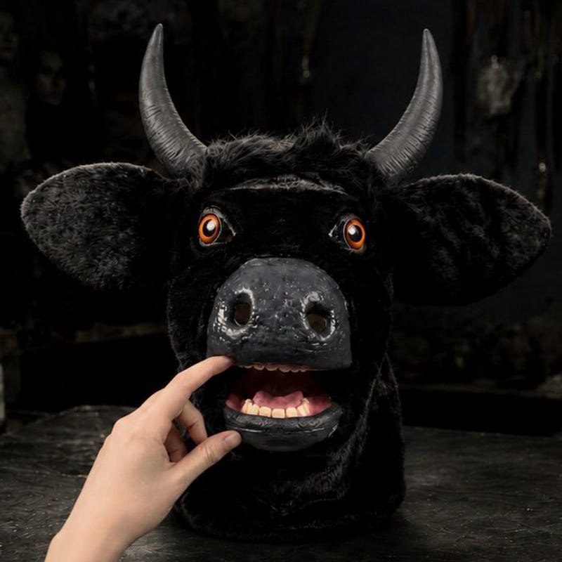 Bull Mask Latex - Etsy UK