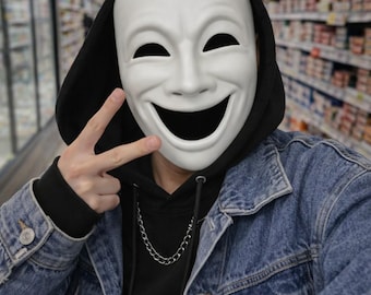 Opera Expression Mask Set | Dramatic Face Mask | Happy  Sad Theater Masks | Stage Performance Mask | Halloween & Masquerade Prop