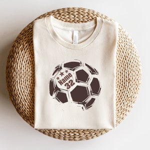 Personalized Soccer Ball T-Shirt: Custom Team Tee