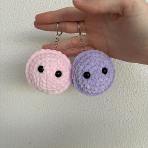 Macaron Keychain | Macaron Plushie | Soft Crochet Amigurumi Macaron Keychain | Handmade Gift | Made in Australia
