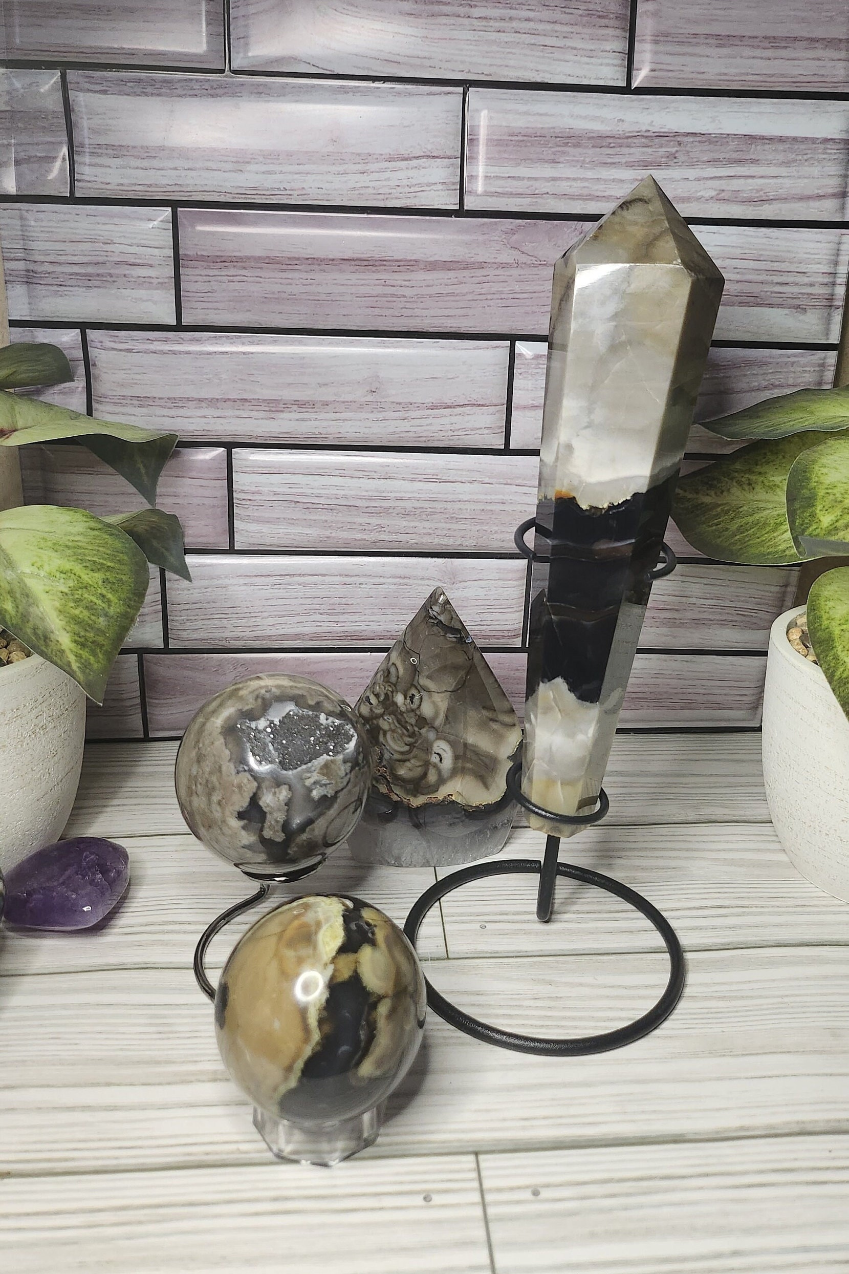 Volcano agate - Etsy 日本